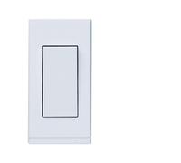 ateha interrupteur interBP étroit va-et-vient ou poussoir complet - HAGER WJC012B