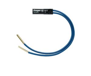 ateha Lampe 250V bleu 0,5mA HAGER WJA690