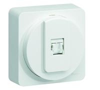 ateha prise RJ45 catégorie 6 FTP pour Grade 2 complet - HAGER WJC223B