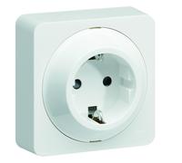 ateha Prise Schuko complet - HAGER WJC160B