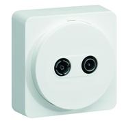 ateha Prise TV + FM directe complet - HAGER WJC253B