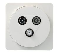 ateha prise TV FM SAT 2 câble complet - HAGER WJC257B