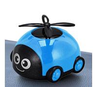 Atel-Aair Car voiture, voiture solaire rotative, fraîcheur de l'air, diffuseur de parfum rotatif - Hélicoptère Forme d'aromathérapie, décoration de parfum automatique pour les camions
