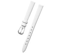 Ateldooly Bracelet de montre en cuir pour femmes, 6mm, 7mm, 8mm, 10mm, 12mm, petit bracelet, Blanc Sk, 15mm