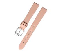 Ateldooly Bracelet de montre en cuir pour femmes, 6mm, 7mm, 8mm, 10mm, 12mm, petit bracelet, Rose Sk, 12mm