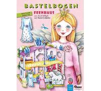ATELIER COLOR Maison de fée pour princesse et licorne, feuille à partir de 6+ ans DIY set 3D papier créatif jouet livre à découper