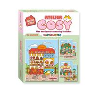 Atelier cosy - Mes boutiques cocooning à sticker - Niniwanted - Play Bac Eds - Boîte ou accessoire - Livre-jeu