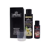Atelier de parfum essence parfumée pour linge 100 ml parfum vanille fleurs blanches (30 ml parfums maisons) concentré, solide, avec désinfectant