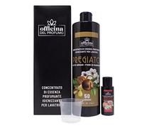Atelier de parfum essence parfumée pour linge 500 ml, parfum huile d'argan et fleurs d'amande (+30 ml parfums) concentré, solide, avec désinfectant