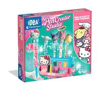 Atelier des Stylos - Clementoni - Coffret Hello Kitty & Friends - Crée et personnalise 5 stylos - 25 accessoires inclus - Dès 6 ans