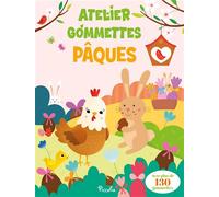 Atelier gommettes Pâques - Simona Beretta - Piccolia - broché - Livre-jeu
