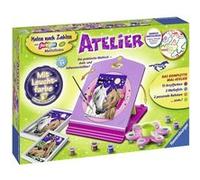 Ravensburger CreArt 28507 Atelier Chevaux Peinture par numéros pour enfants à partir de 7 ans