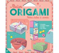 Atelier origami. Petites boîtes à secrets