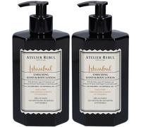 ATELIER REBUL Istanbul Lotion pour les mains et le corps Lotion(S) 2x400 ml