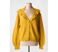 atelier reve gilets femme de couleur jaune 42