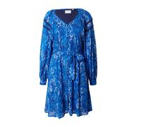 Atelier Rêve Robe-chemise 'IRODILE' bleu marine / bleu clair / jaune clair / rose clair, Taille 34