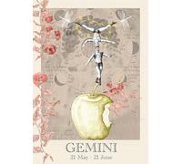 Atelier Sidonie Blondel Illustration autour du signe astrologique des GEMEAUX- A5
