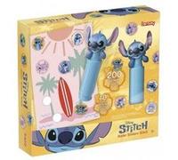 Atelier stickers fun 200 pcs pour stitch fan - fabrique a stickers autocollants - jeu creatif des 5 ans - set papeterie diy et carte