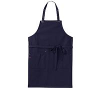 Atelier TB Tablier de cuisine 100% coton fabriqué en France (Bleu marine)