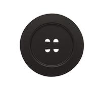 ATELIERS 28 2 Pinces Bouton Nickel Noir