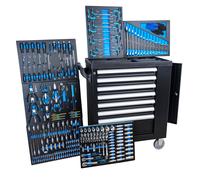 Servante d’atelier 6 tiroirs sur 7 remplis d’outils