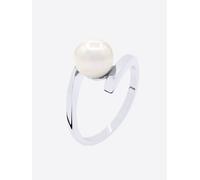 Ateliers Saint Germain Bague 'Lacanau' blanc perle, Taille 50
