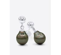 Ateliers Saint Germain Boucles d'oreilles 'Akama' gris, Taille One Size