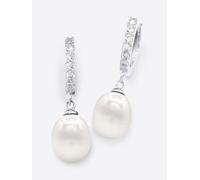 Ateliers Saint Germain Boucles d'oreilles 'Madrague' blanc, Taille One Size