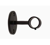 Ateliers28 Fer Tendance, Ø20, 1 Support Tête de Lit 5 cm, Noir Satiné T10070006