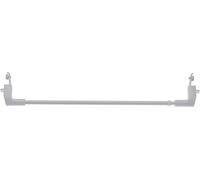 Ateliers28 Tringle pour VITRAGE, Aluminium, Blanc, 80-110 cm 22931