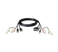 ATEN+1.8m+USB+HDMI+to+DVI-D+KVM+Cable