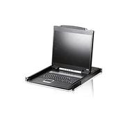 ATEN 19 LCD Console (USB - PS/2 VGA), CL1000N-ATA-2XK06FG ((USB - PS/2 VGA) FRENCH KEYBOARD)