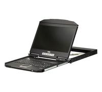 ATEN 1U W128110435 Console simple USB HDMI avec clavier espagnol
