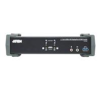 Aten Commutateur KVMP DisplayPort 4K 2 ports USB 3.0 (câbles inclus)