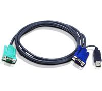 Aten 2L-5201U 2L-5201U Kit de câbles KVM, VGA, USB, longueur 1,2m