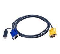 ATEN 2L-5203UP - câble vidéo / USB - 3 m