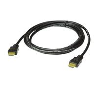 ATEN 2L-7D01H - Câble HDMI avec Ethernet - HDMI mâle pour HDMI mâle - 1 m - blindé - noir - support 4K - pour ATEN VM5404HA, VM5808HA; VanCryst VM0808HA, VM5404H, VM6404HB, VM6809H, VS0801H