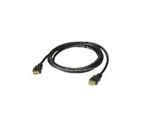 ATEN 2L-7D01H - Câble HDMI avec Ethernet - HDMI mâle pour HDMI mâle - 1 m - blindé - noir - support 4K - pour ATEN VM5404HA, VM5808HA; VanCryst