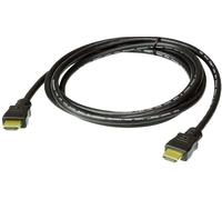 Câble de raccordement ATEN HDMI Fiche mâle HDMI-A 5.00 m noir 2L-7D05H-1 4K UHD, blindé Câble HDMI