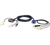 ATEN 2L-7DX2U Câble KVM VGA vers DVI