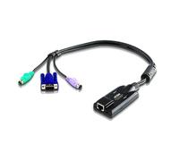 ATEN Adaptateur KVM VGA PS/2 avec prise en charge de la vidéo composite
