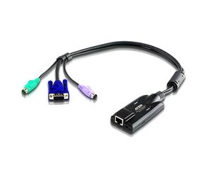ATEN Adaptateur KVM VGA PS/2 avec prise en charge de la vidéo composite