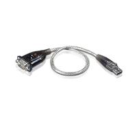 Aten Adaptateur USB-A vers RS-232 480 Mbit/s Polyvalent 35cm Noir / Argent