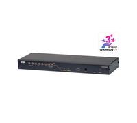 Aten KH2508A KVM Altusen CAT5 8 ports Double Console