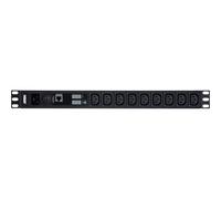 Aten Basic Metered Series Pe1209g - Unité De Distribution Secteur (Rack-Montable) - Ca 100-240 V - 3840 Va - Entrée : Iec 60320 C20 - Connecteurs De Sortie : 9 (Power Iec 60320 C13) - 1u - 3.05 M...
