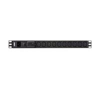 ATEN Basic PDU PE0218SG - Unité de distribution secteur (rack-montable) - CA 100-240 V - 3840 VA - entrée : IEC 60320 C20 - connecteurs de sortie : 18 (IEC 60320 C19, 17 x IEC 60320 C13) - 1U -...