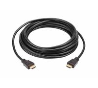 ATEN Câble HDMI haute vitesse 20 m avec Ethernet - 20 m - HDMI Type A (Standard) - HDMI Type A (Standard) - 4096 x 2160 pixels - Compatibilité 3D - Noir