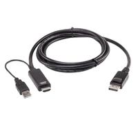 ATEN Câble HDMI vers DisplayPort True 4K de 1,8 m de marque