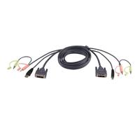 ATEN Câble KVM DVI-D USB Dual Link 1,8m