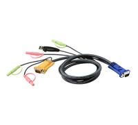ATEN Câble KVM USB 5m avec SPHD 3 en 1 et audio
